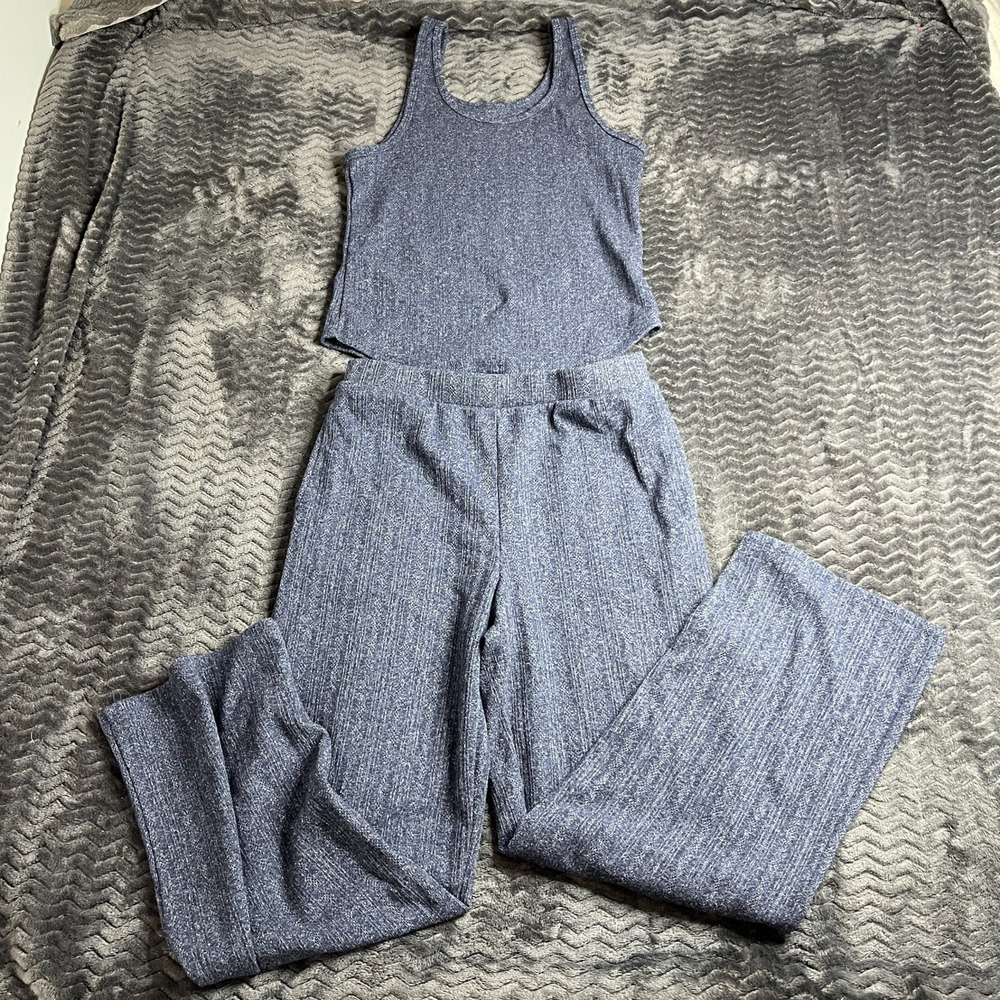 Live 2 Lounge Women's S Loungewear Set Blue Polyester